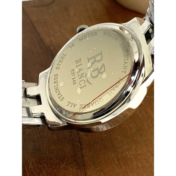 Roberto Bianci Women's Watch RB0840 Valentini Quartz Mother of Pearl Dial Gemmed - Picture 6 of 14